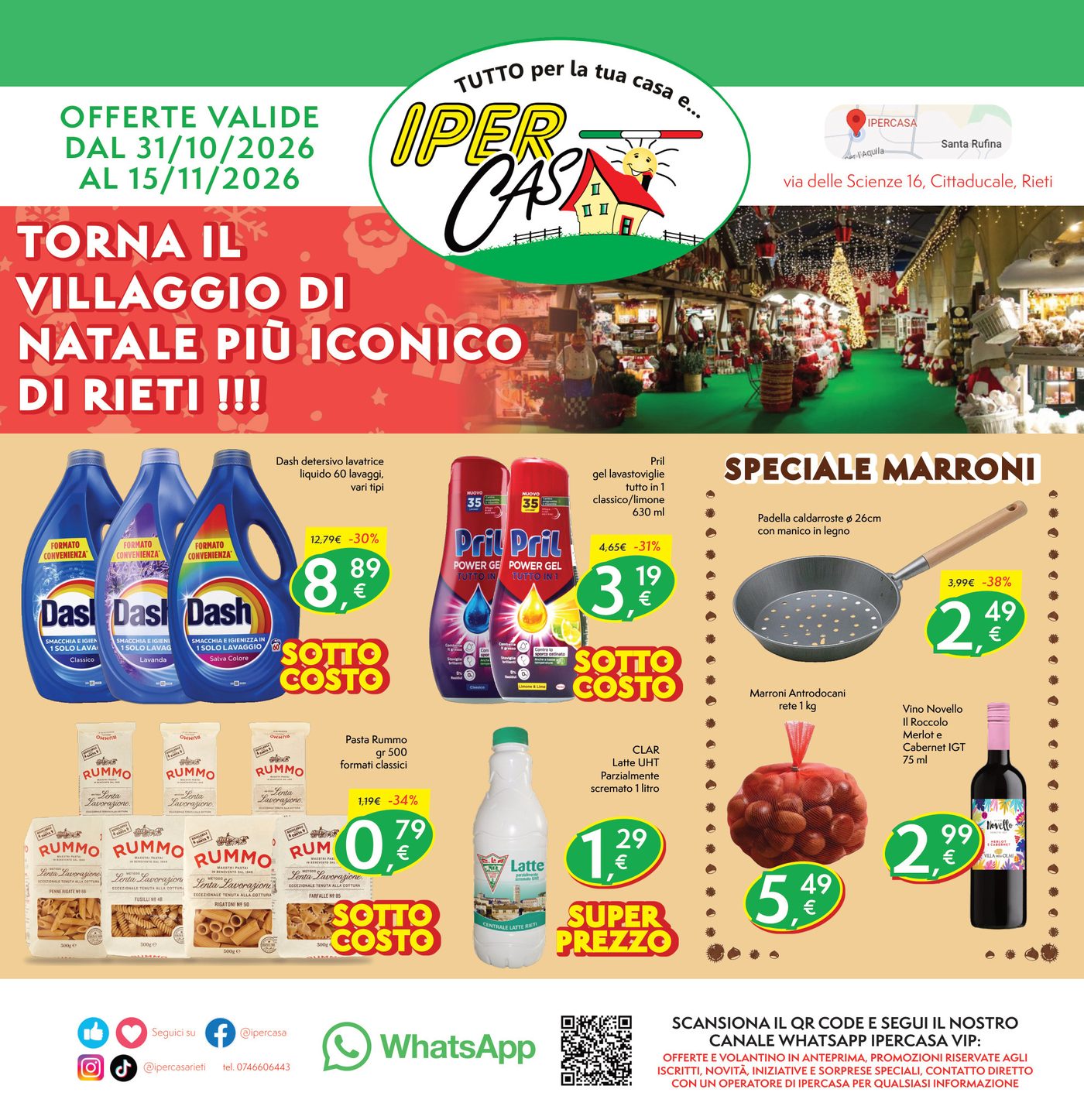 Volantino Ipercasa, copertina