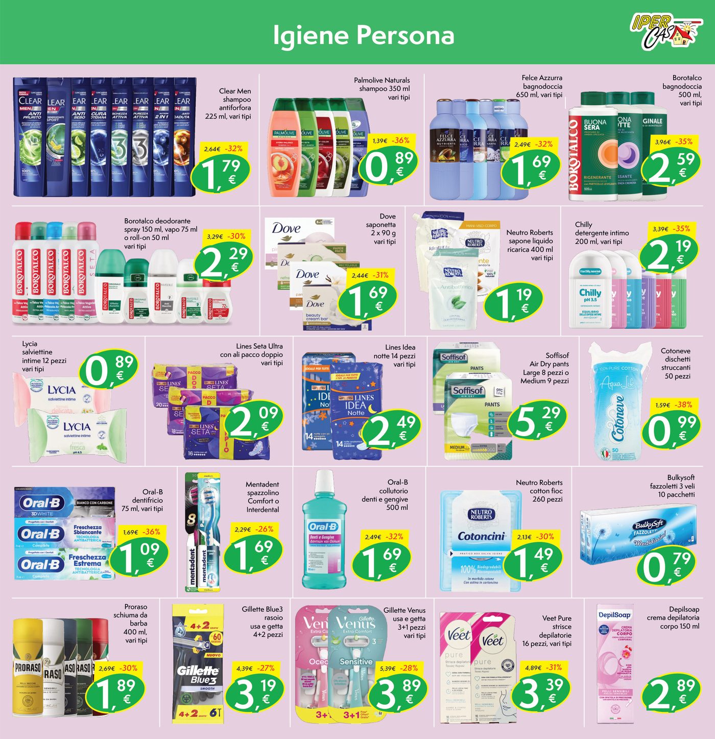 Pagina 3: Igiene Persona
