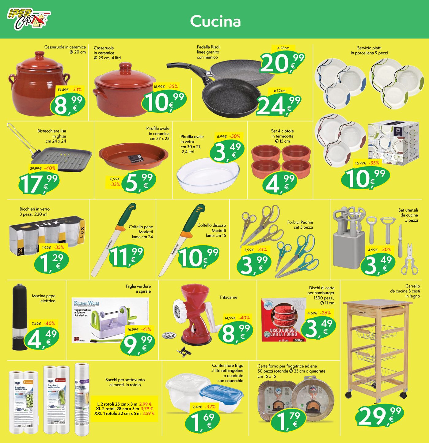 Pagina 6: Cucina
