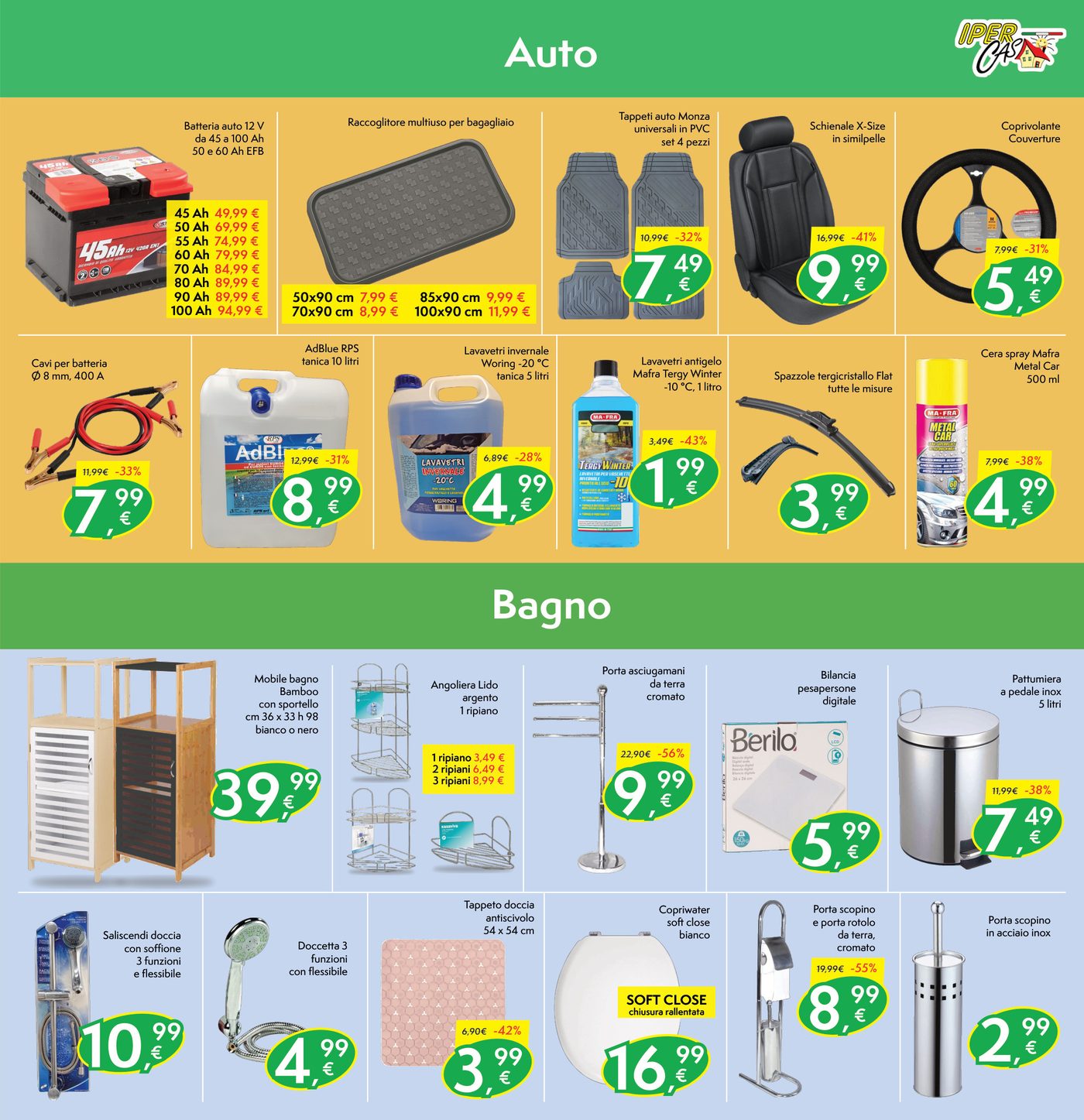 Pagina 11: Auto e Bagno